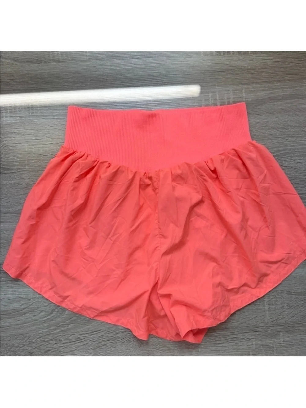 New Free People Movement Carpe Diem Shorts Neon Coral XL